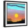 Sunset, 2003-Ann Brain-Framed Giclee Print