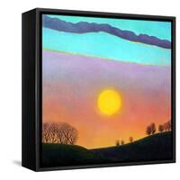 Sunset, 2003-Ann Brain-Framed Stretched Canvas