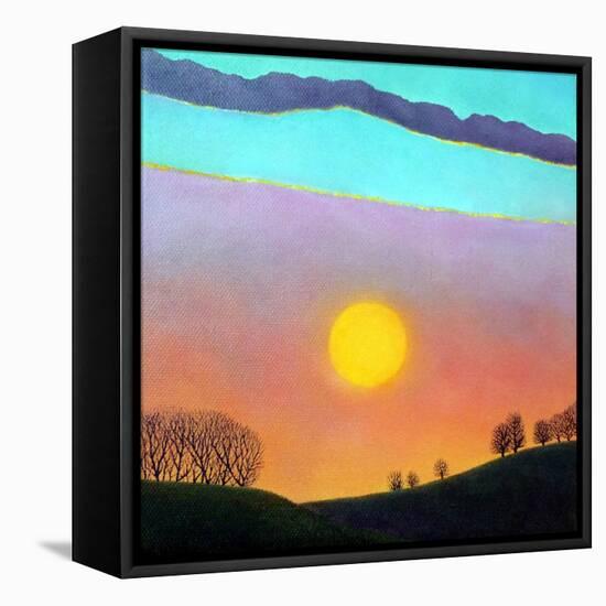 Sunset, 2003-Ann Brain-Framed Stretched Canvas