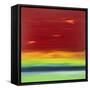 Sunset 21-Hilary Winfield-Framed Stretched Canvas