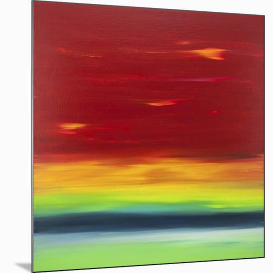 Sunset 21-Hilary Winfield-Mounted Giclee Print