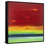 Sunset 21-Hilary Winfield-Framed Stretched Canvas