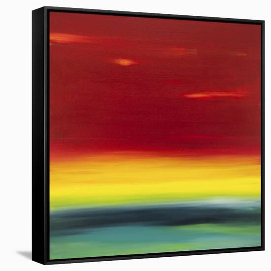 Sunset 30-Hilary Winfield-Framed Stretched Canvas