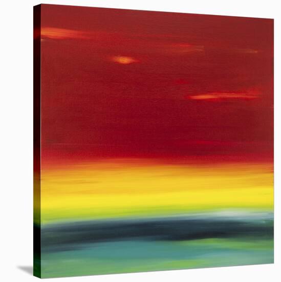 Sunset 30-Hilary Winfield-Stretched Canvas
