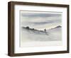 Sunset, 7Pm, March 30.11, Hut Point, Ski Slope, 1911-Edward Adrian Wilson-Framed Premium Giclee Print