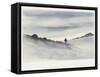 Sunset, 7Pm, March 30.11, Hut Point, Ski Slope, 1911-Edward Adrian Wilson-Framed Stretched Canvas
