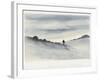 Sunset, 7Pm, March 30.11, Hut Point, Ski Slope, 1911-Edward Adrian Wilson-Framed Giclee Print