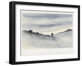 Sunset, 7Pm, March 30.11, Hut Point, Ski Slope, 1911-Edward Adrian Wilson-Framed Giclee Print