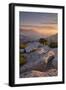 Sunset Above Half Dome-Adam Burton-Framed Photographic Print