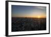 Sunset Above Munich, Germany-Benjamin Engler-Framed Photographic Print