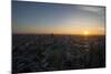 Sunset Above Munich, Germany-Benjamin Engler-Mounted Photographic Print