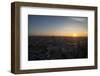 Sunset Above Munich, Germany-Benjamin Engler-Framed Photographic Print