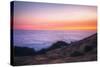 Sunset Above the Fog Line, Mount Tampalais-Vincent James-Stretched Canvas