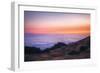 Sunset Above the Fog Line, Mount Tampalais-Vincent James-Framed Photographic Print