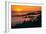 Sunset Above the Fog San Francisco Bay Area Mount Tamalpais-Vincent James-Framed Photographic Print