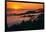 Sunset Above the Fog San Francisco Bay Area Mount Tamalpais-Vincent James-Framed Photographic Print