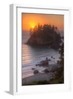 Sunset Above Trinidad State Beach California Coast-Vincent James-Framed Photographic Print