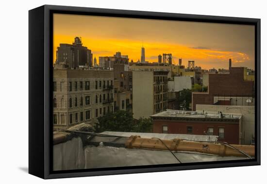 Sunset Above-Eye Of The Mind Photography-Framed Stretched Canvas
