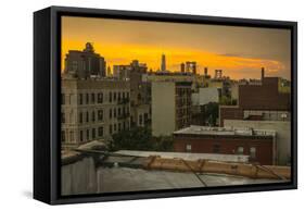 Sunset Above-Eye Of The Mind Photography-Framed Stretched Canvas