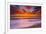 Sunset Abstract from Tamarack Beach in Carlsbad, Ca-Andrew Shoemaker-Framed Photographic Print