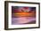 Sunset Abstract from Tamarack Beach in Carlsbad, Ca-Andrew Shoemaker-Framed Photographic Print