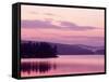 Sunset, Adirondack Lake, NY-Rudi Von Briel-Framed Stretched Canvas