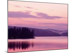 Sunset, Adirondack Lake, NY-Rudi Von Briel-Mounted Photographic Print