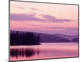 Sunset, Adirondack Lake, NY-Rudi Von Briel-Mounted Photographic Print