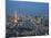 Sunset Aerial of Downtown Including Tokyo Tower and Rainbow Bridge, Tokyo, Japan-Josh Anon-Mounted Photographic Print