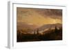 Sunset after a Storm in the Catskill Mountains, c.1860-Jasper Francis Cropsey-Framed Giclee Print