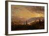 Sunset after a Storm in the Catskill Mountains, c.1860-Jasper Francis Cropsey-Framed Giclee Print