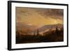 Sunset after a Storm in the Catskill Mountains, c.1860-Jasper Francis Cropsey-Framed Giclee Print