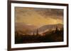 Sunset after a Storm in the Catskill Mountains, c.1860-Jasper Francis Cropsey-Framed Giclee Print