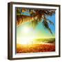 Sunset after the Storm-MO SES-Framed Photographic Print