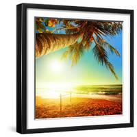 Sunset after the Storm-MO SES-Framed Photographic Print