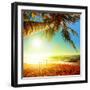 Sunset after the Storm-MO SES-Framed Photographic Print