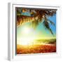 Sunset after the Storm-MO SES-Framed Photographic Print