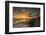 Sunset Along Tamarack Beach in Carlsbad, Ca-Andrew Shoemaker-Framed Photographic Print