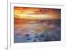 Sunset Along the Coast of Emilia Romagna, Italy-ClickAlps-Framed Photographic Print