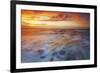 Sunset Along the Coast of Emilia Romagna, Italy-ClickAlps-Framed Photographic Print