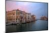 Sunset Along the Grand Canal and Salute, Venice, Italy-Darrell Gulin-Mounted Photographic Print