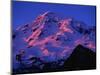Sunset Alpenglow on Mount Rainier-Paul Souders-Mounted Photographic Print
