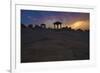 Sunset Among the Ancient Ruins of Hampi, India-Dan Holz-Framed Photographic Print