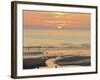 Sunset and Beach, Blackpool, England-Paul Thompson-Framed Photographic Print