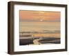 Sunset and Beach, Blackpool, England-Paul Thompson-Framed Photographic Print