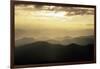 Sunset and Mountains Along Blue Ridge Parkway, North Carolina-Richard and Susan Day-Framed Photographic Print