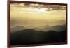 Sunset and Mountains Along Blue Ridge Parkway, North Carolina-Richard and Susan Day-Framed Photographic Print