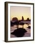 Sunset and Seastacks, Bandon Beach, Oregon, USA-Darrell Gulin-Framed Photographic Print