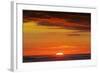 Sunset and Sunlit Clouds over Playa Guiones Surf Beach-Rob Francis-Framed Photographic Print