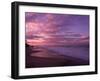 Sunset and the Ocean, CA-Mitch Diamond-Framed Photographic Print